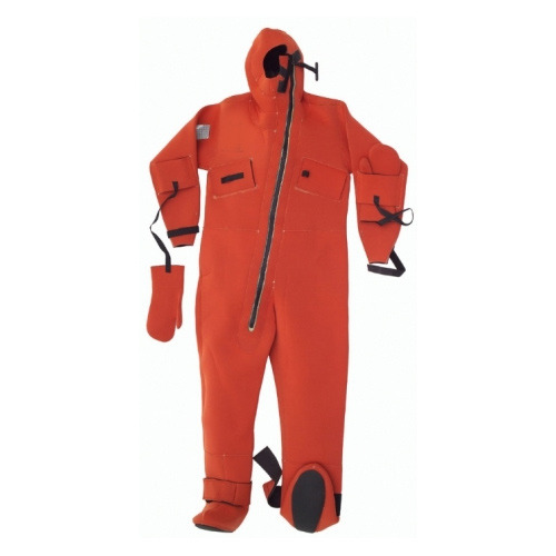 Orange Immersion Survival Suit