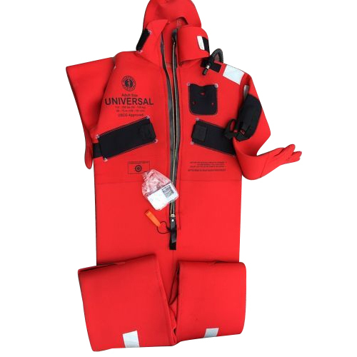 Neoprene Red Immersion Suit