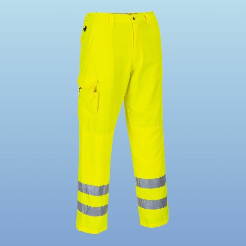 Portwest E046 - Hi-Vis Combat Trousers