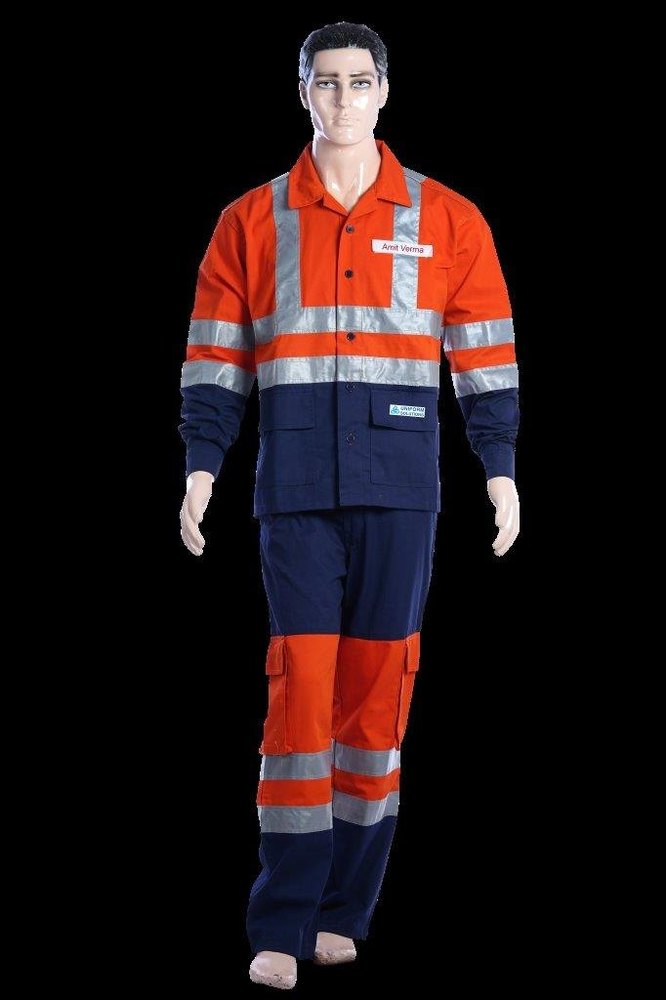 2-piece Suit Industrial Wear 3 M Brand Safari Safety Uniform 2 Reflective