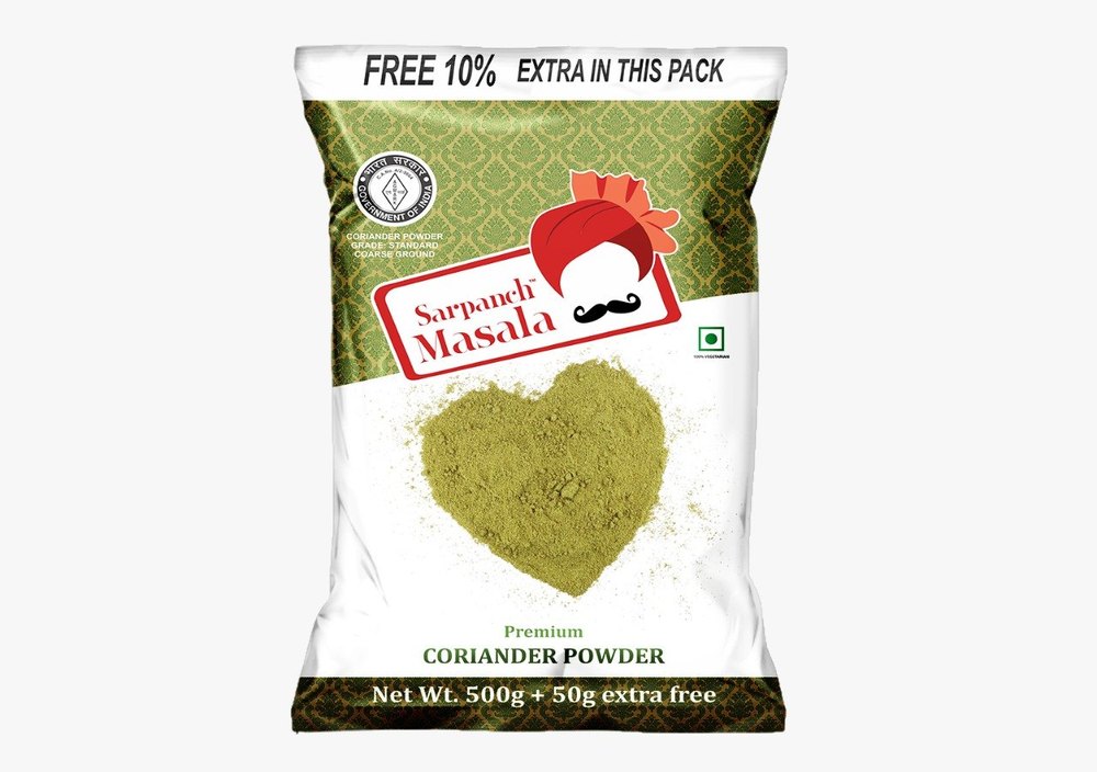 Dried Green Sarpanch Masala Coriander Powder, For Food Preparation, Packaging Type: Packet