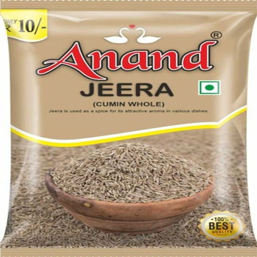 Brown Anand Natural Cumin Seed, 20 gm, Packaging Type: Pouch