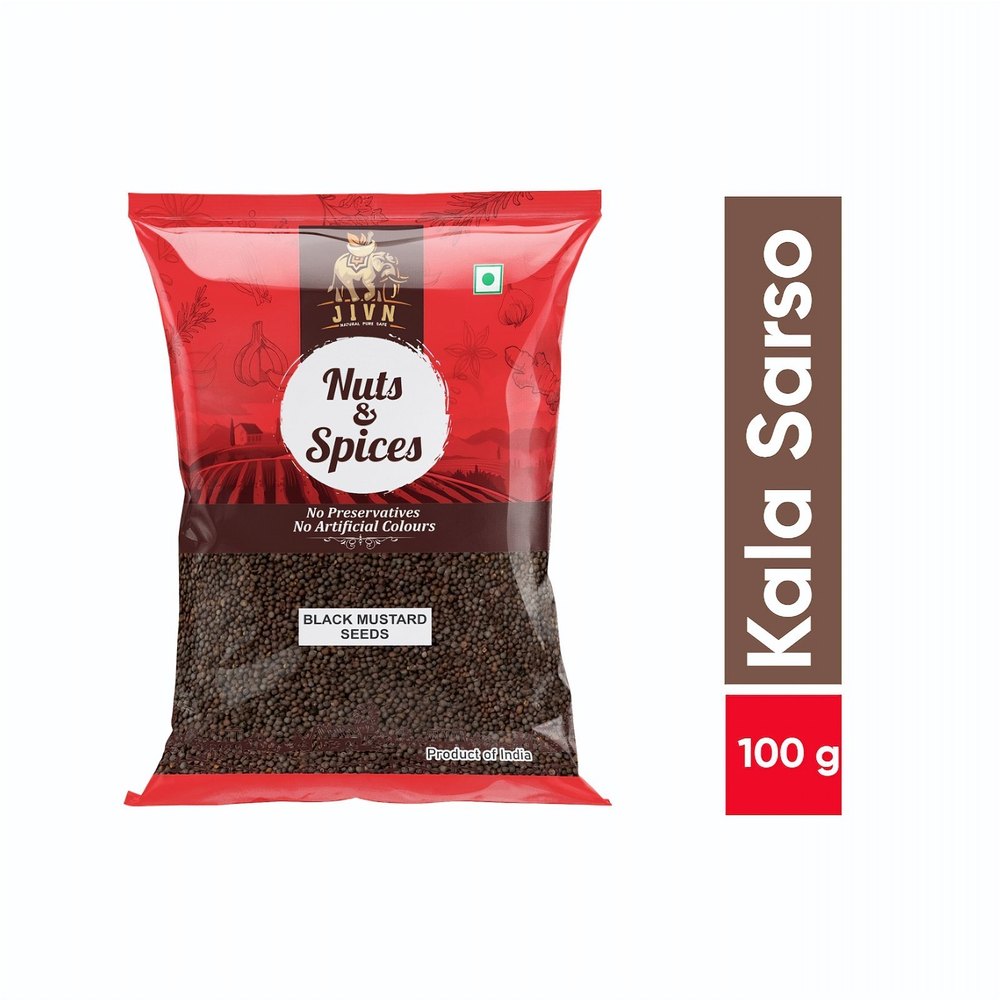 100gm Jivn Premium Black Mustard Seed