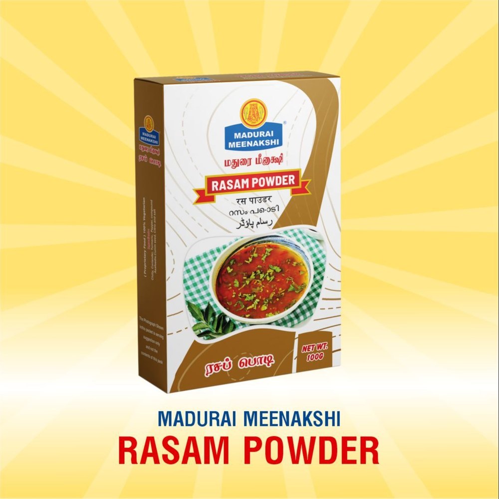 Madurai Meenakshi Chicken Masala Rasam Powder Exporter in Tamilnadu, Packaging Size: 1 kg, Packaging Type: Box