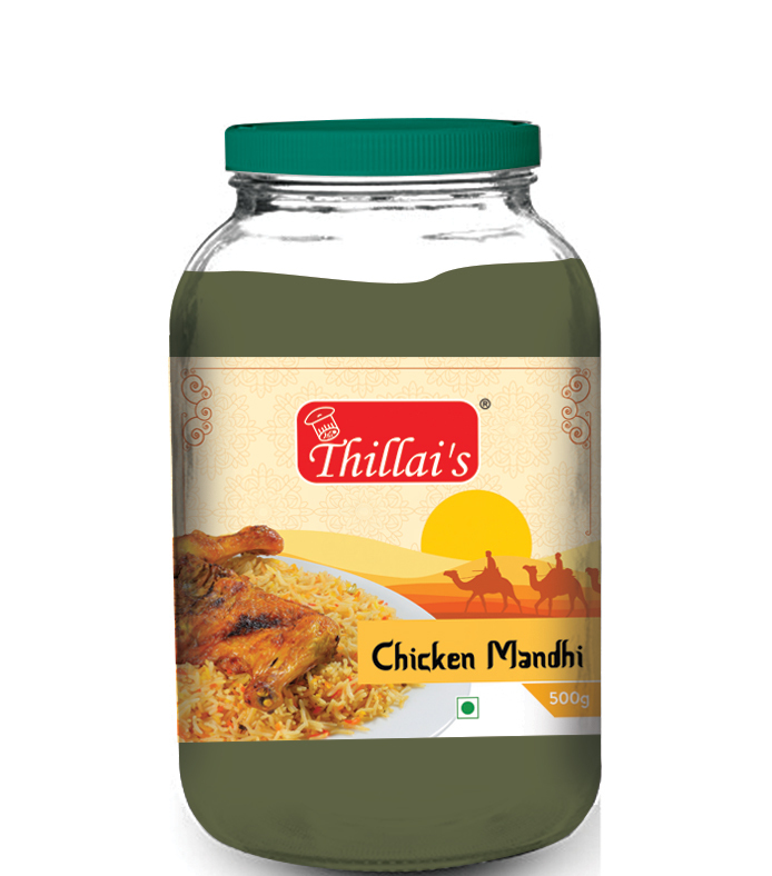 Thilalis Chicken Mandhi Masala, Available Pack Size: 500g, Packaging Type: Jar