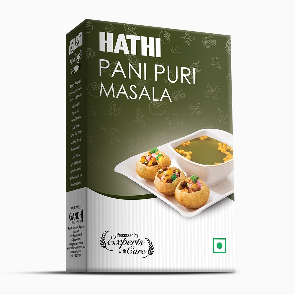 Hathi Panipuri Masala, Packaging Size: 500 g, Packaging Type: Box