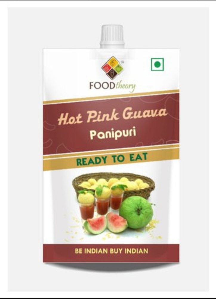 Hot Pink Guava Pani Puri Paste, Packaging Size: 100gm