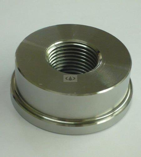 Silver Mild Steel Bung for LPG Cylinder, For industrial img