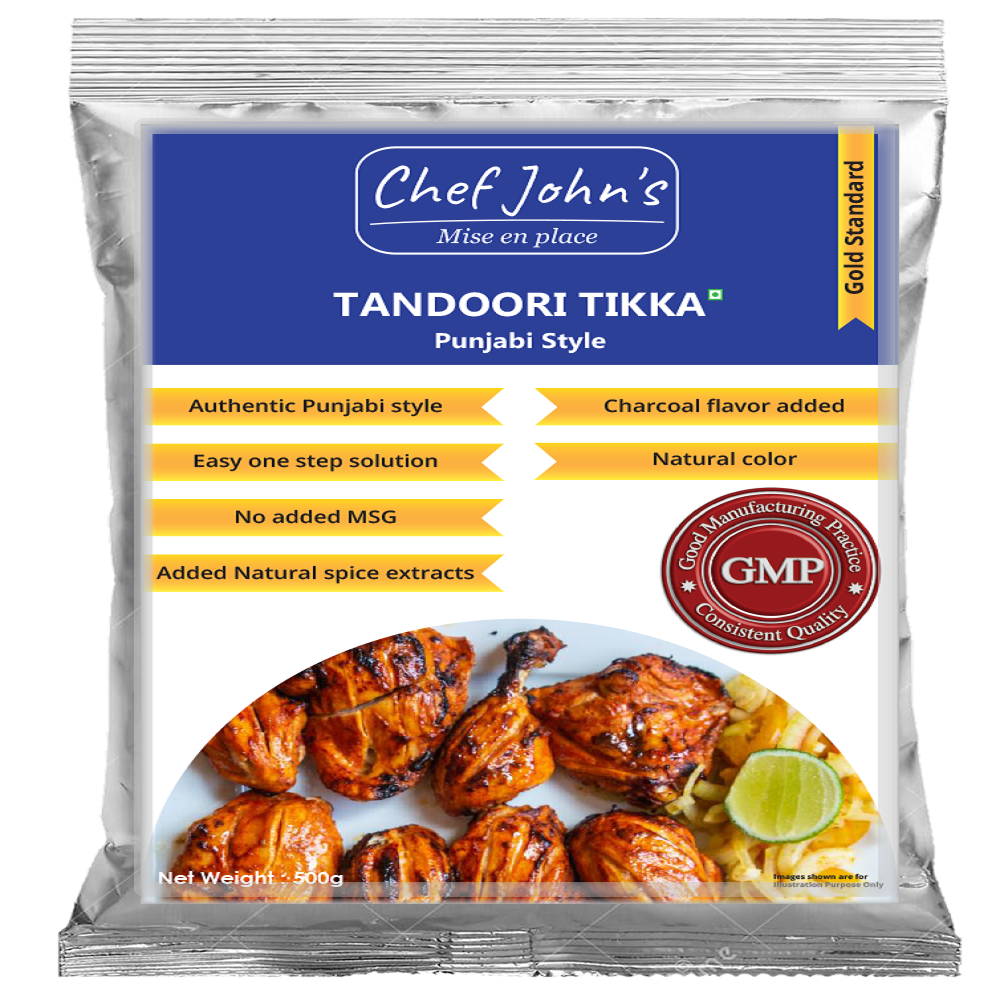 Chef John\'s Tandoori Tikka Masala, Packaging Size: 500g, Packaging Type: Packets