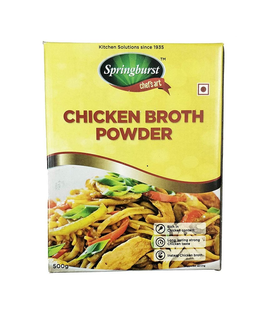 VKL Springburst Chicken Broth Powder 500GM, Packaging Type: Box