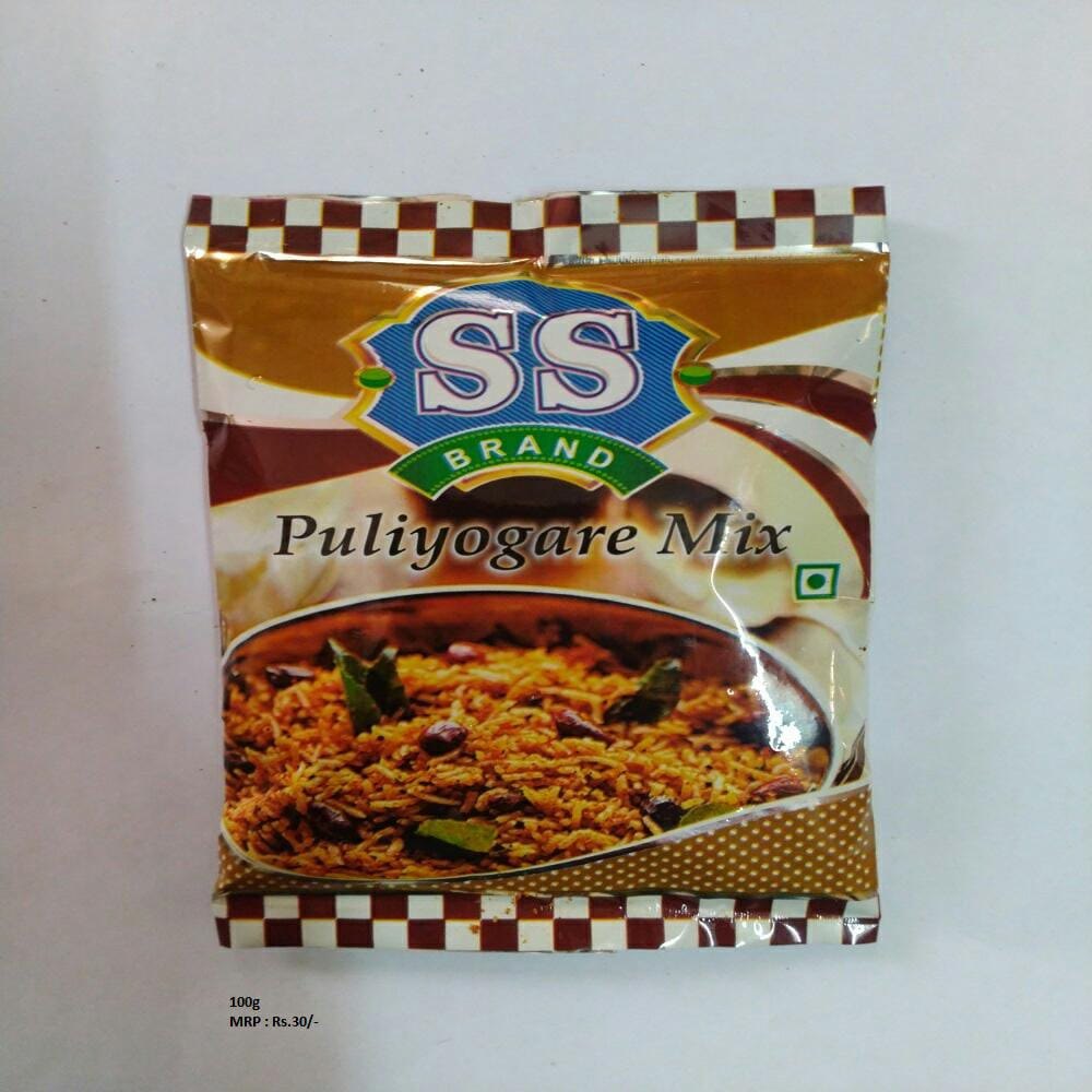 Food Products Puliyogare Powder, Packaging Size: 100 g, Packaging Type: Packets
