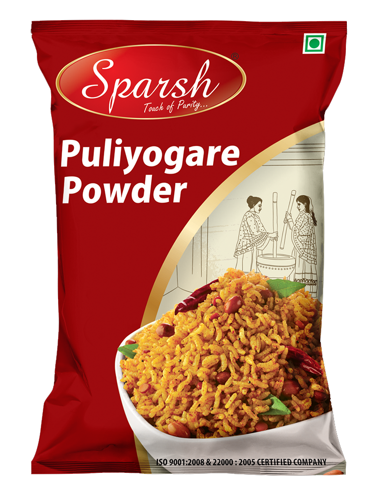500g Sparsh Puliyogare Powder, Packaging Type: Packet