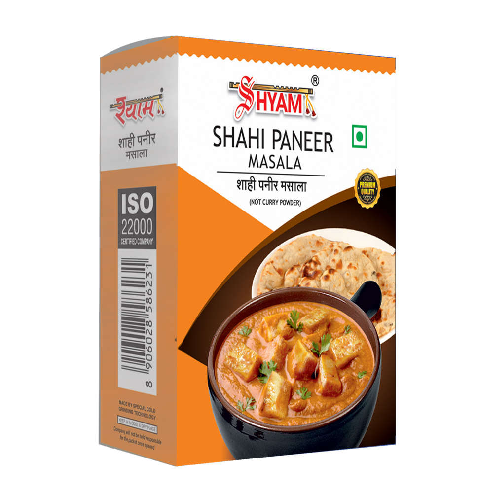SHYAM SHAHI PANEER MASALA 12g, Packaging Type: Box