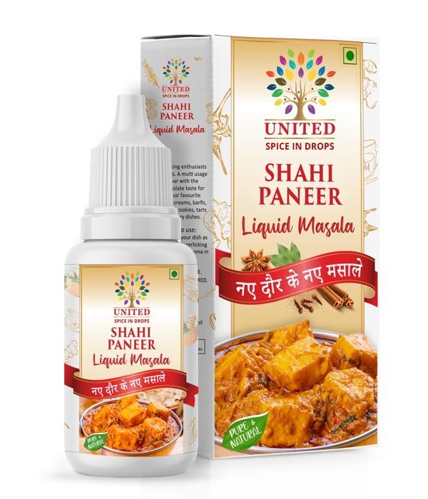 Spice in Drops Shahi Paneer Masala, Packaging Size: 25 ML, Packaging Type: Box