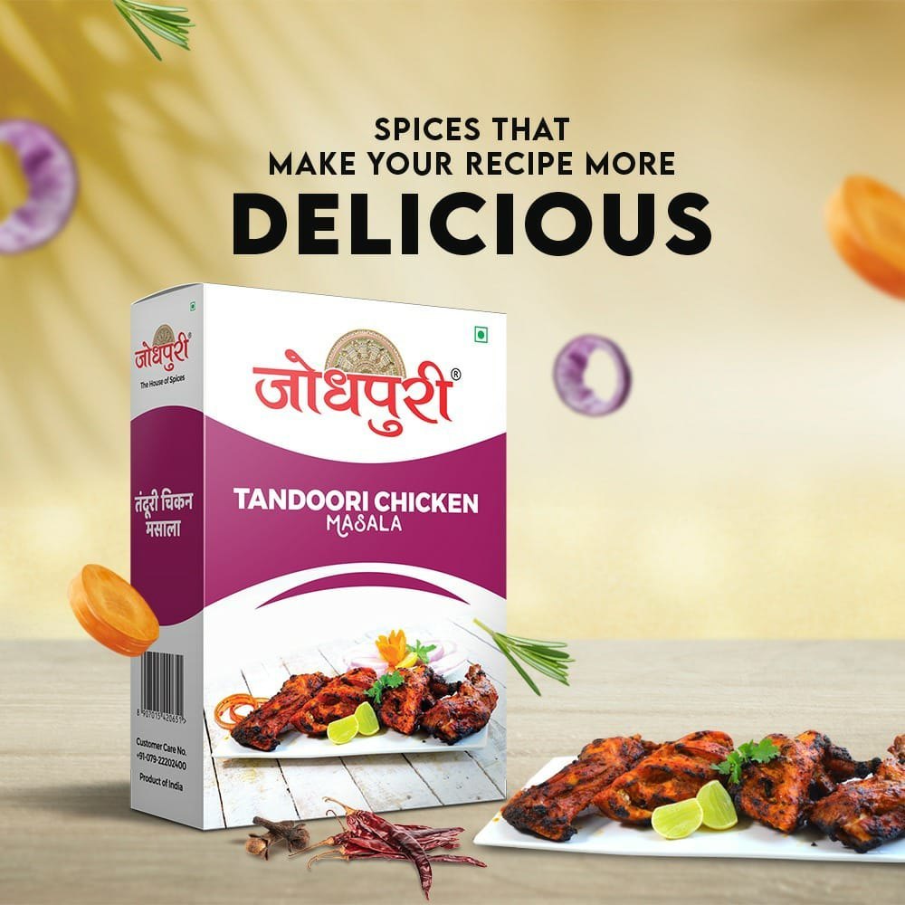 Jodhpuri Tandoori Chicken Masala, Packaging Size: 100 g, Packaging Type: Box