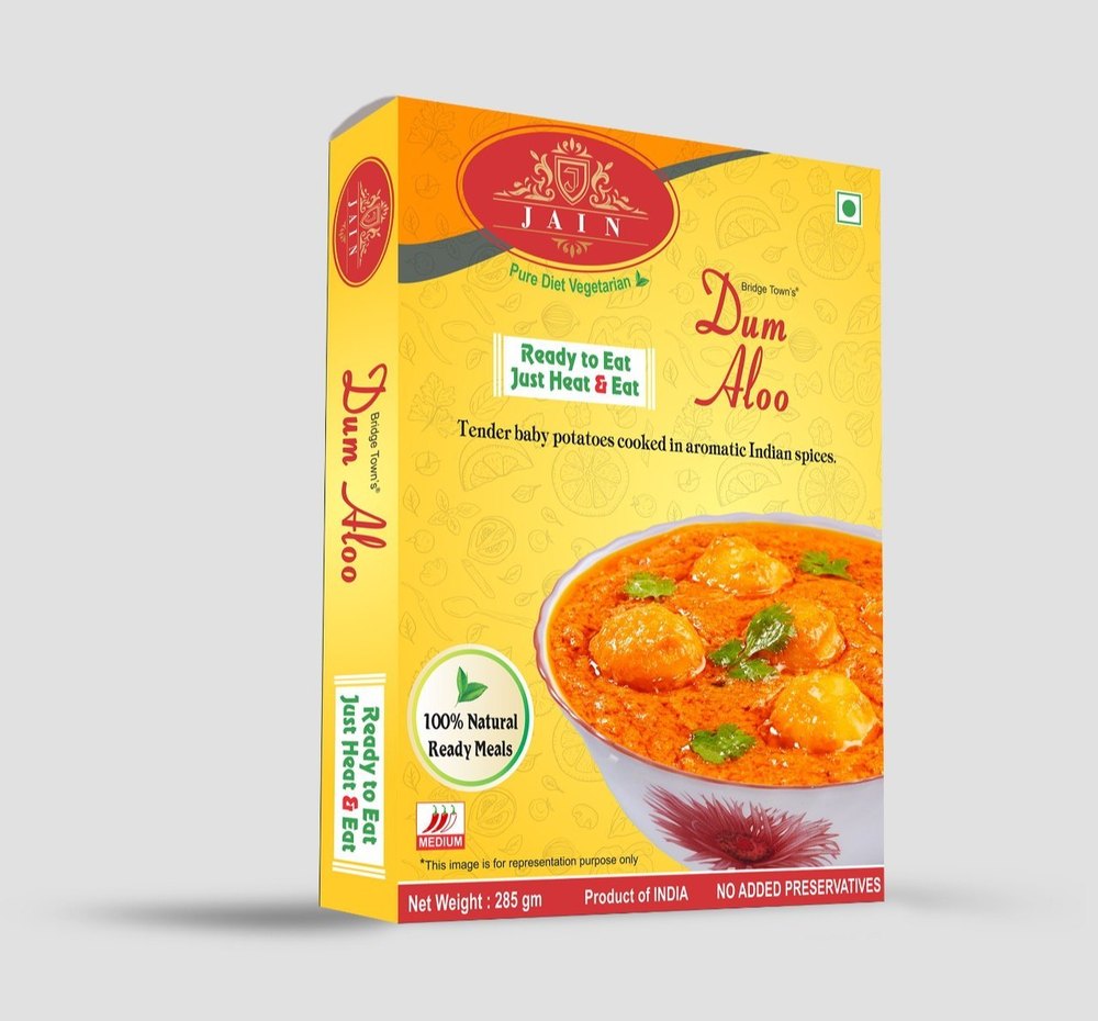 Dum Aloo Ready To Eat Food, 285 G, Packaging Type: Box
