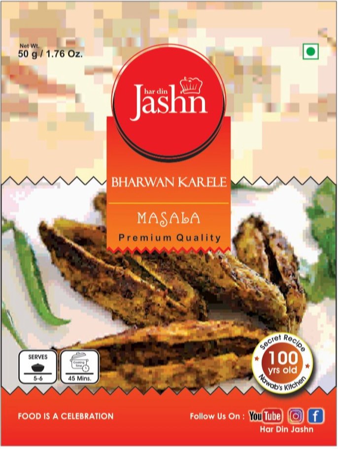 Bharwan Karele Masala, Packaging Size: 50g