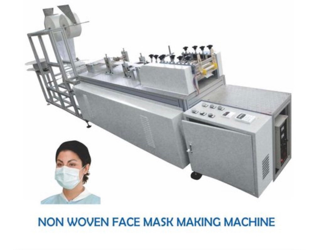 Non Woven Fabric Surgical Face Mask Automatic Machine 1+1, Production Capacity: 80 To 120