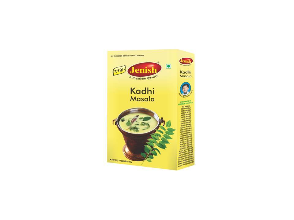 Jenish Incorporation Jenish Kadhi Masala, Packaging Size: 50g