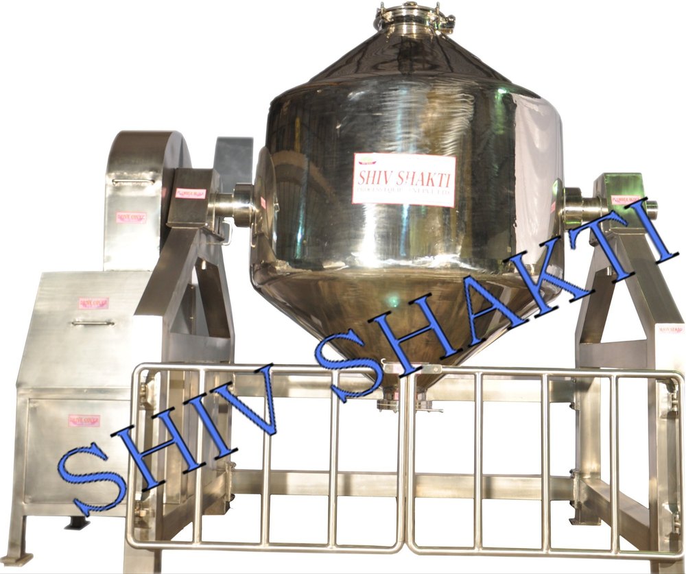 Double Cone Blender Mixer Machine