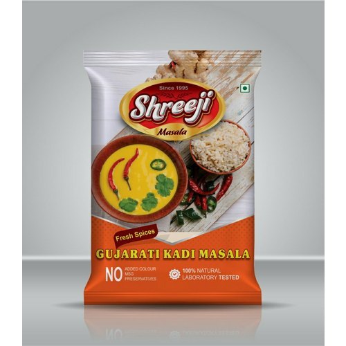 Shreeji Masala Gujarati Kadhi Masala, Packaging Size: 10g