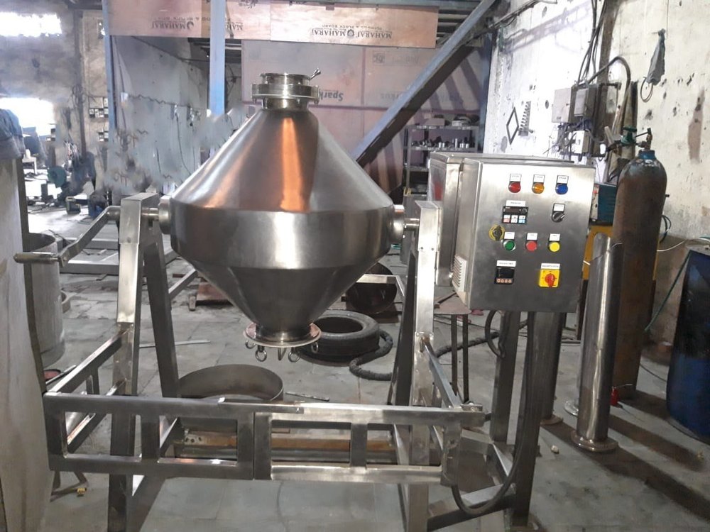 SS 316 Double Cone Blender, For Mixing, Capacity: 3000 L