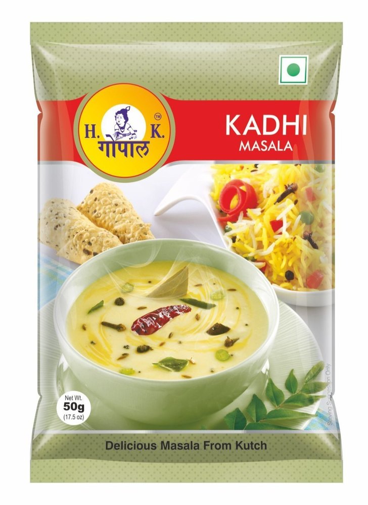 50g Kadhi Masala, Packaging Type: Packet