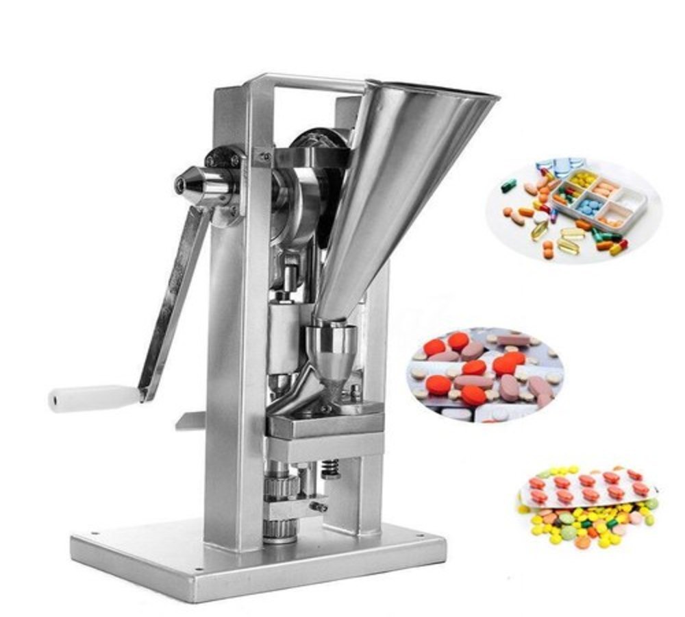 Hand Operated Manual Tablet Press Machine, 1, Capacity: 5 - 10 Kg Per Hour