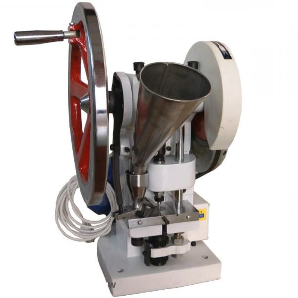 Electric Stainless Steel Tablet Punching Machine, Semi Automatic, Capacity: 40 Tablets/Min