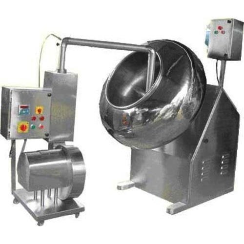 Stainless Steel Tablet Coating Machines, For Industrial, Capacity: 30 Ltr To 185 Ltr