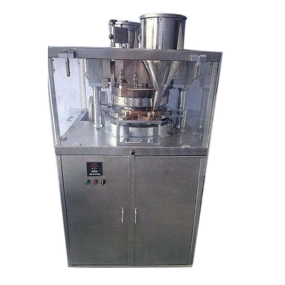 GMP Single Rotary Tablet Machine - Bharat Pharmatech, 25mm, Capacity: 4000 Tablets/Hour