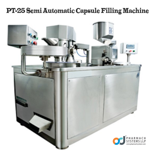 Elongated PT-25 Semi Automatic Capsule Filling Machine, For Pharmaceutical Industry