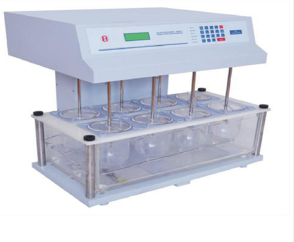 Fiber White Blue Tablet Dissolution Apparatus (Eight Basket)