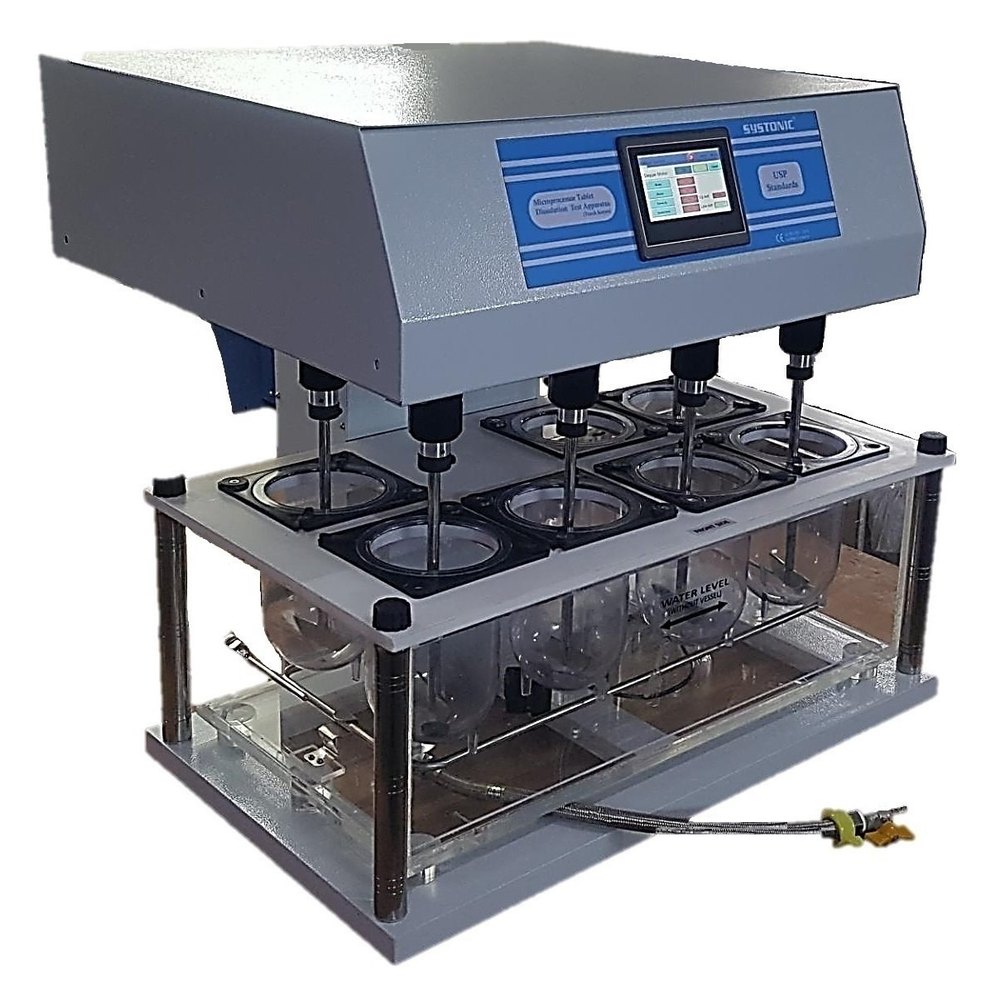 Microprocessor Dissolution Test Apparatus For Industrial, Packaging Type: Wooden Box