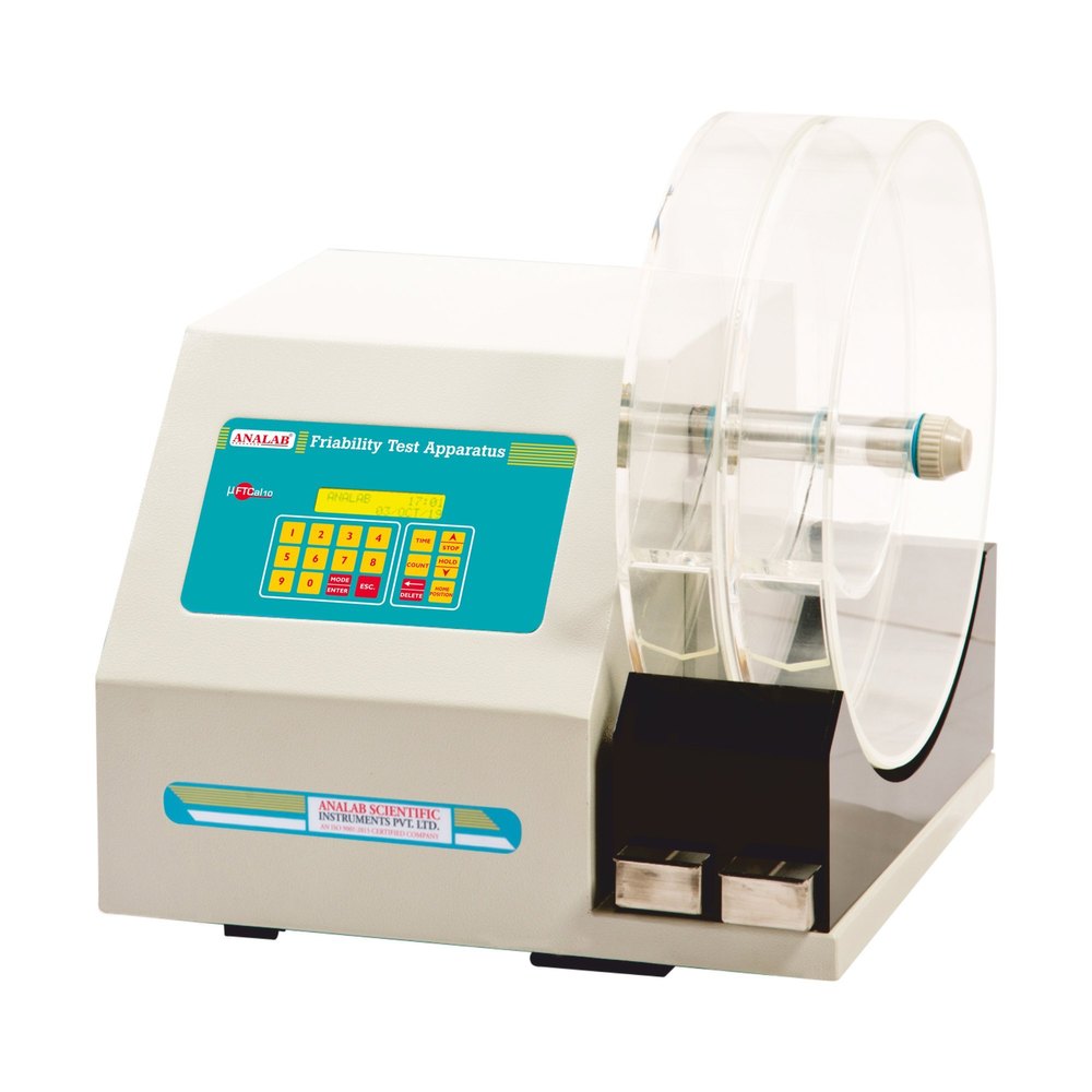 230vac +- 10%, 50 Hz Friability Test Apparatus - Double Drum