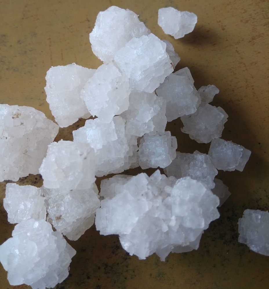 White Crystalline 50Kg Industrial Salt, Packaging Type: Plastic Bag