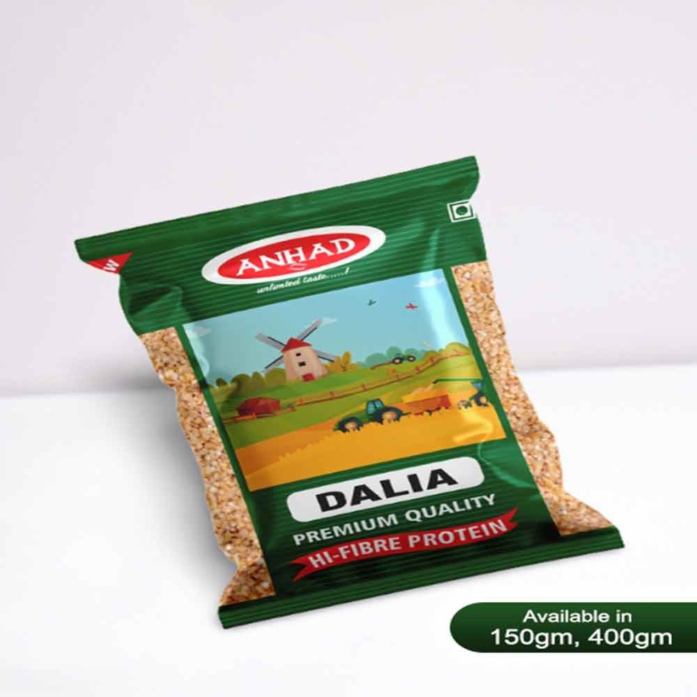 Brown 130g Anhad Daliya, Packaging Size: 150g, High in Protein