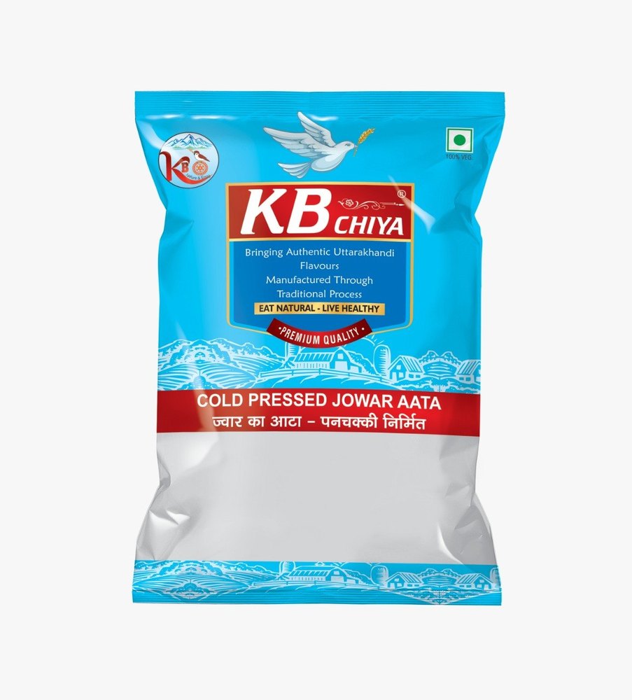 KB Chiya Gharaat Cold Pressed Jowar Atta, 1 Kg, Packaging Type: Packet