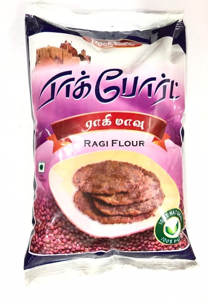 Rockfort 1kg Ragi Flour, Packaging Type: Packet