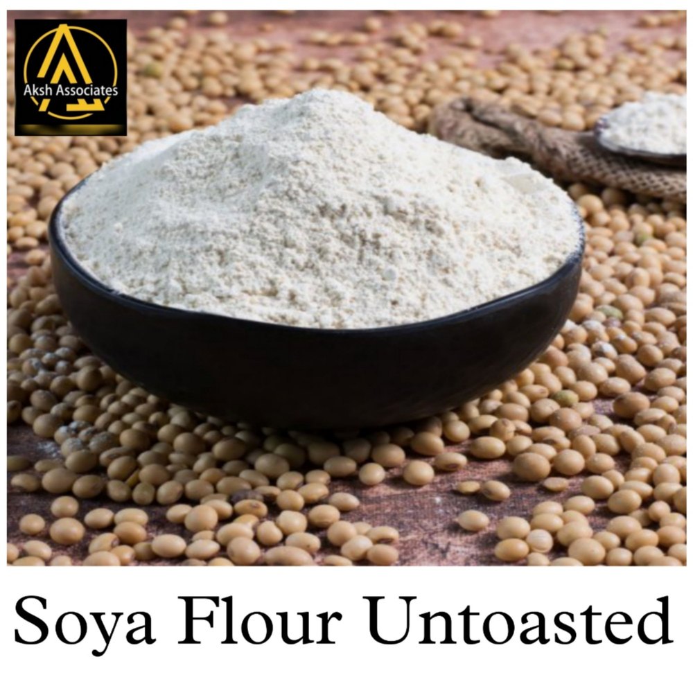 Untoasted Soya Flour, Packaging Type: 25 - 50kg Bag