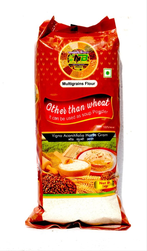 NutriBooster Indian multigrain healthy flour atta, 1 Kg, Packaging Type: Packet