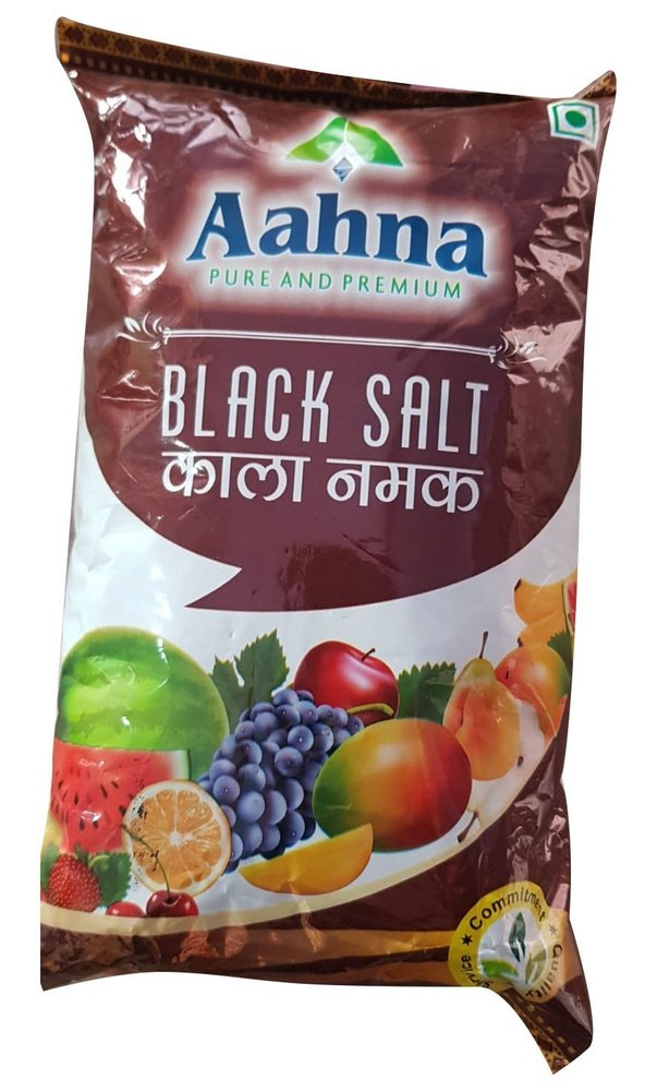 Aahna Black Salt, Packaging Type: Packet, Packaging Size: 1kg img