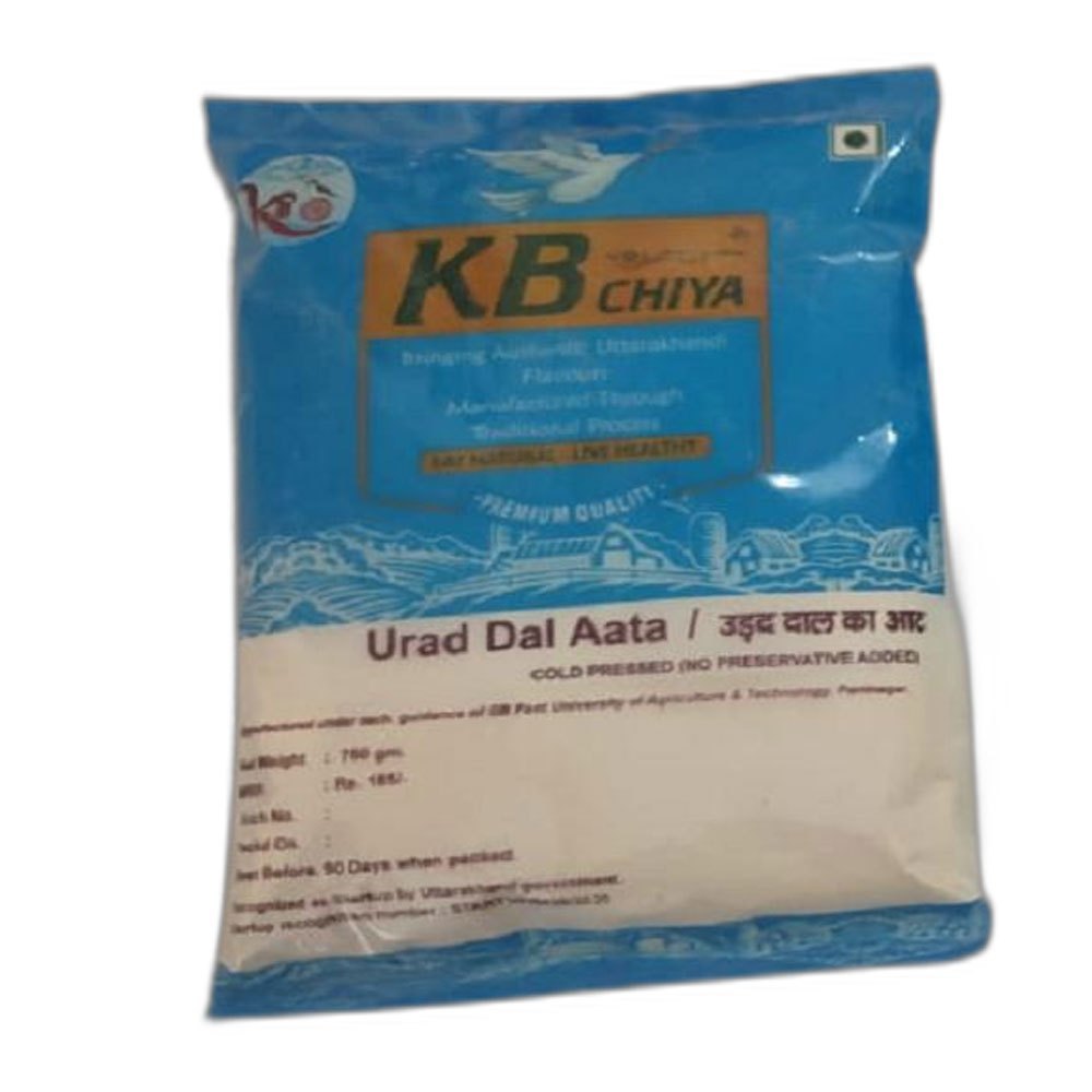 Gharaat k b chiya Urad Dal Aata, 750g, Packaging Type: Packet