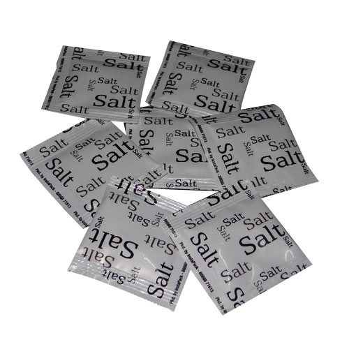 Pure White Salt Sachets, Packaging Size: 2g