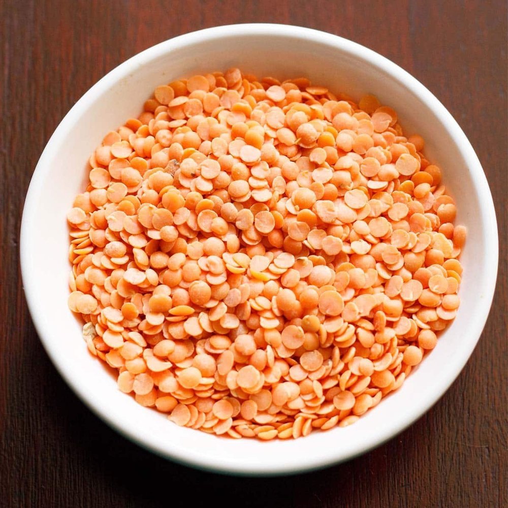 Orange Masoor Dal, High in Protein