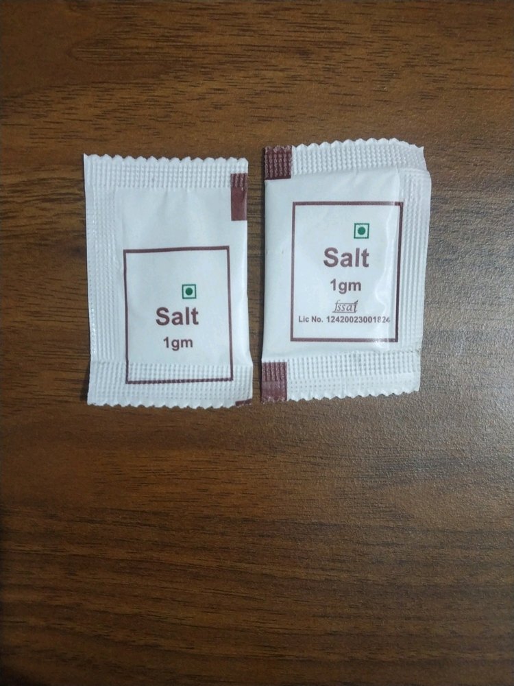 Paper Printed 1g Salt Sachet, Grade Standard: Food Grade, Packaging Type: Packet