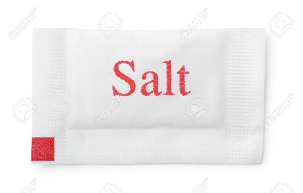 Paper White Salt Sachet, Packaging Type: Packet, Size: 90 X 60 mm (w X L)