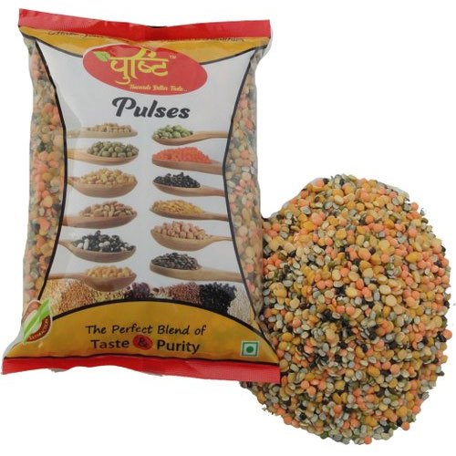 Pushti Mix Pulses, High in Protein, Packaging Size: 500 g