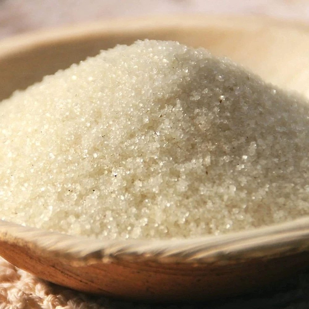 Ayuh Plus White Desi Khandsari Sugar Unrefined Raw Sugar, Speciality: Organic, Packaging Size: 50 kg pp Bag With Liner img