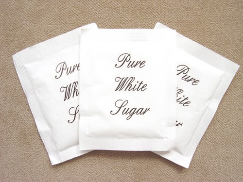 White Sugar Sachets, For Hotel